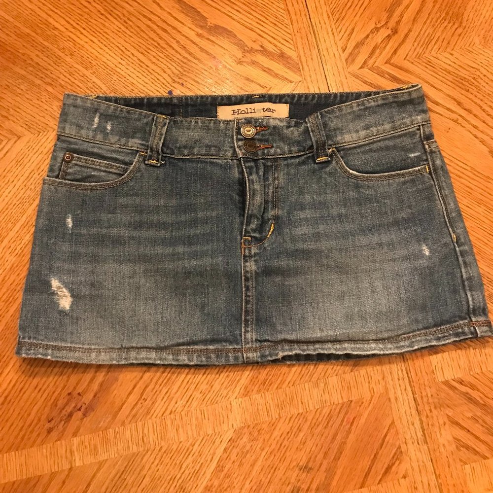 Hollister Jean Mini Skirt